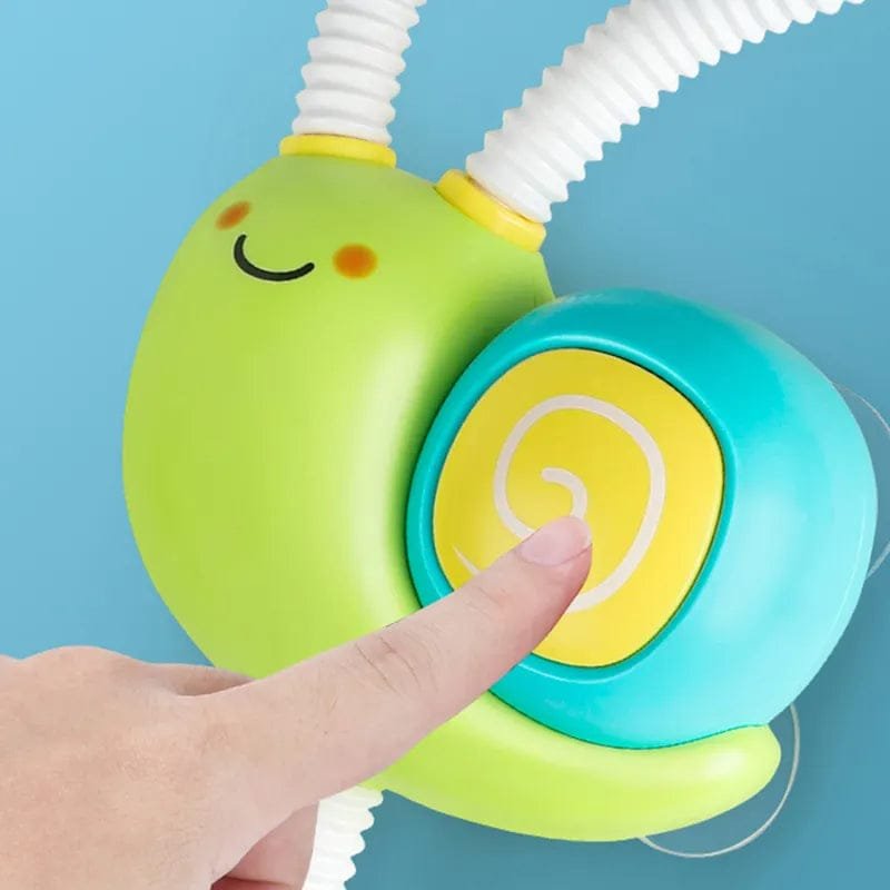 Snail Spraying Faucet Bath Toy, Electric Water Game for Babies