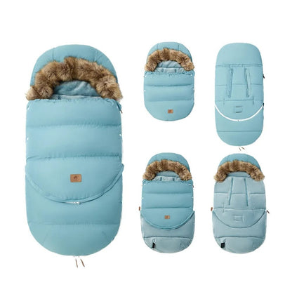 Winter Baby Stroller Sleeping Bag: Windproof, 2 Styles, 0-36 Months