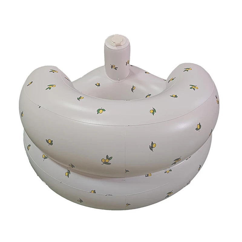 Inflatable Baby Seat with Built-In Air Pump