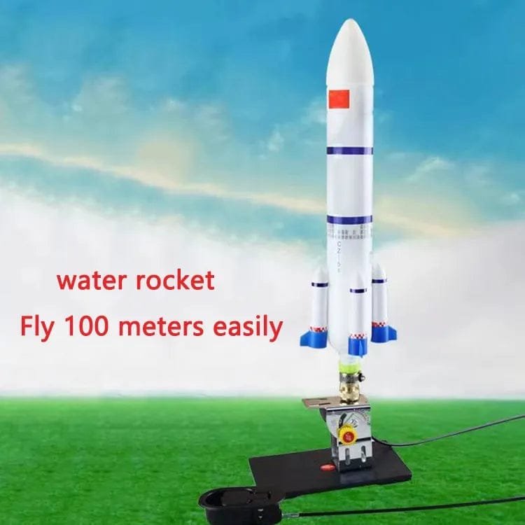 100m Flying Water Jet Rocket Launcher - Outdoor Sports Toy