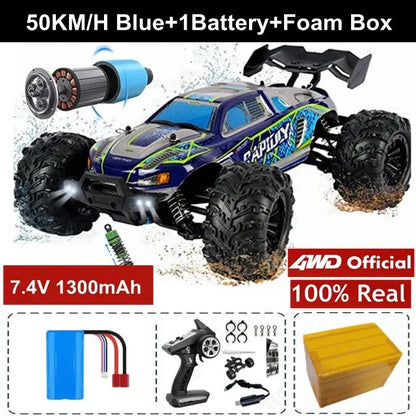 4WD RC Off-Road Drift Car - Super Brushless 50/80KM/h Toy