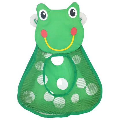 Duck & Frog Baby Shower Net Toy Storage, Suction Cup Organizer