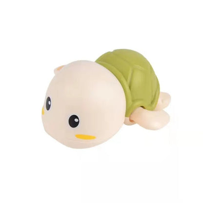 Cute Frogs Clockwork Swimming Bath Toy for Babies
