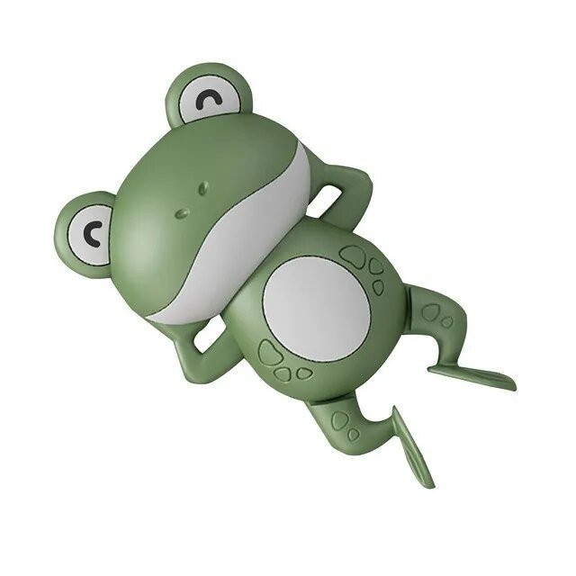 Cute Frogs Clockwork Swimming Bath Toy for Babies
