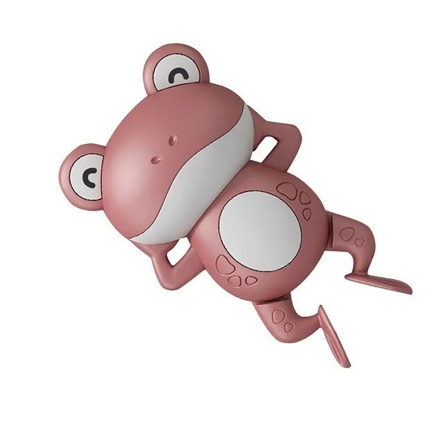 Cute Frogs Clockwork Swimming Bath Toy for Babies