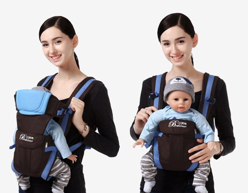 0-30 Months Breathable Front Facing Baby Carrier 4 in 1