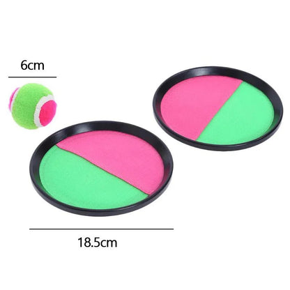 Kids Sucker Sticky Ball Game Set - Outdoor Fun Toy