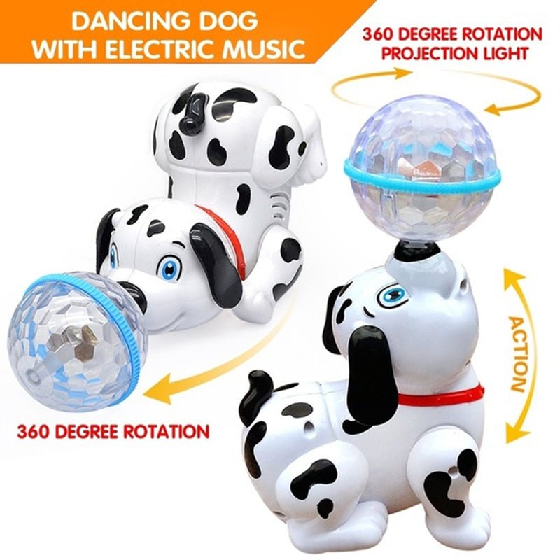 Funny Electronic Walking Dancing Smart Robot Musical Singing Dog Pet Toy