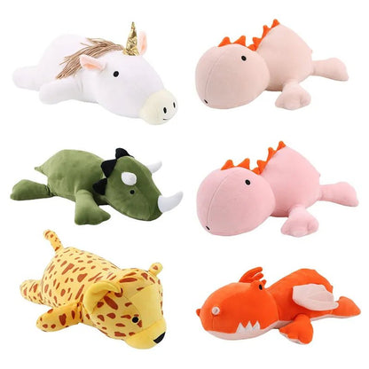 Giant 60cm Dinosaur Weighted Plush Toy for Kids