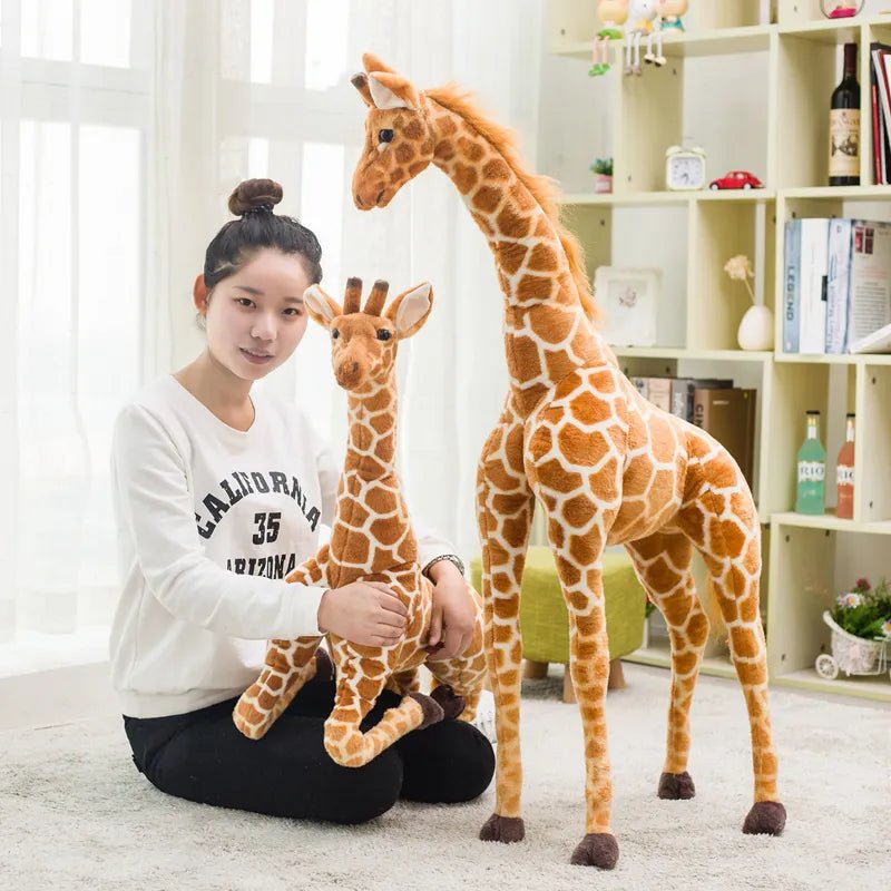 50-120cm Giant Giraffe Plush Toy, Realistic, Soft Stuffed Animal
