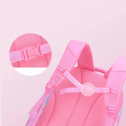 Pink Kawaii Girls School Backpack (Waterproof, 7–13Y)