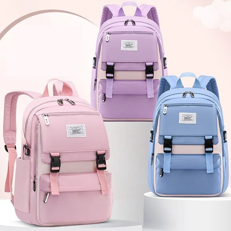Waterproof High School Backpack for Girls: Spacious, Quality Campus Bag