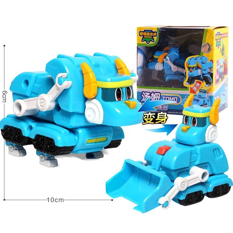 Gogo Dino REX Transforming Toy - Car, Plane, Boat Dinosaur Figure