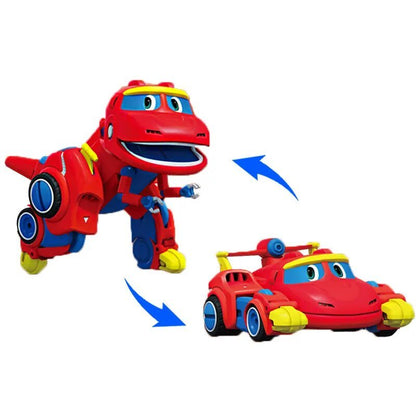 Gogo Dino REX Transforming Toy - Car, Plane, Boat Dinosaur Figure