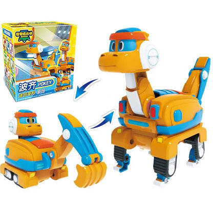 Gogo Dino REX Transforming Toy - Car, Plane, Boat Dinosaur Figure