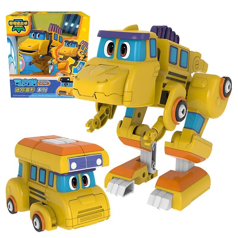 Gogo Dino REX Transforming Toy - Car, Plane, Boat Dinosaur Figure