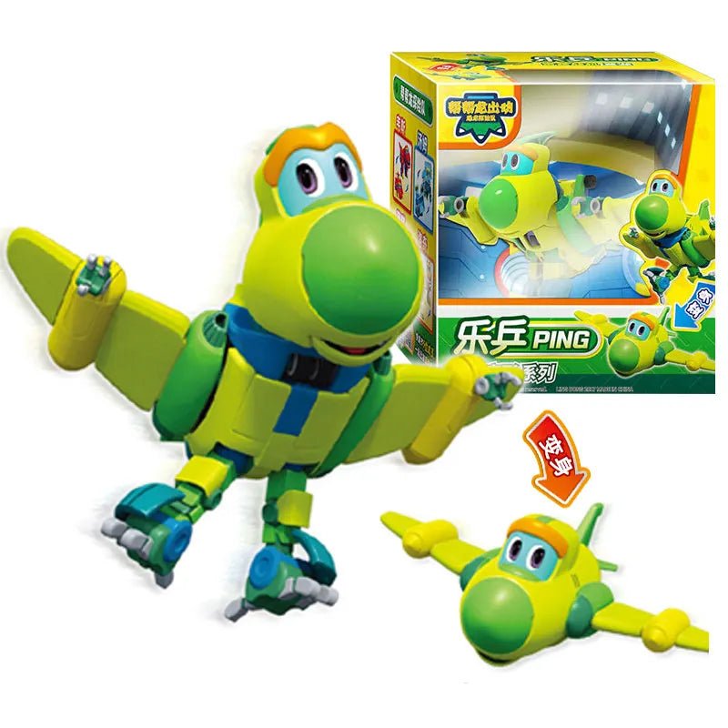 Gogo Dino REX Transforming Toy - Car, Plane, Boat Dinosaur Figure