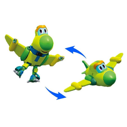 Gogo Dino REX Transforming Toy - Car, Plane, Boat Dinosaur Figure