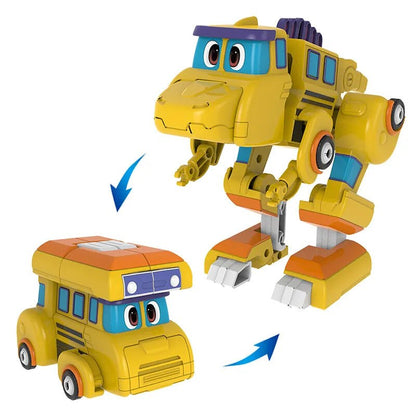 Gogo Dino REX Transforming Toy - Car, Plane, Boat Dinosaur Figure