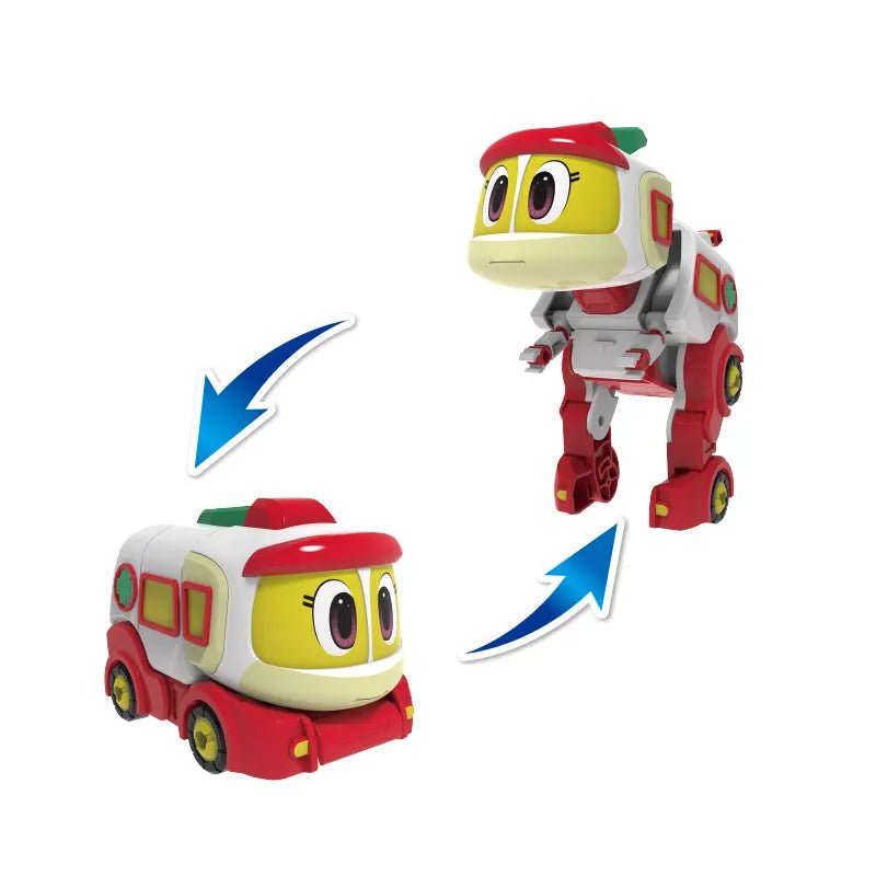 Gogo Dino REX Transforming Toy - Car, Plane, Boat Dinosaur Figure