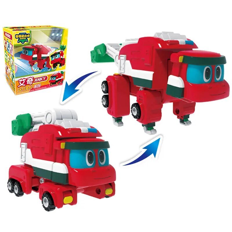 Gogo Dino REX Transforming Toy - Car, Plane, Boat Dinosaur Figure