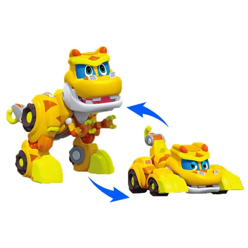 Gogo Dino REX Transforming Toy - Car, Plane, Boat Dinosaur Figure