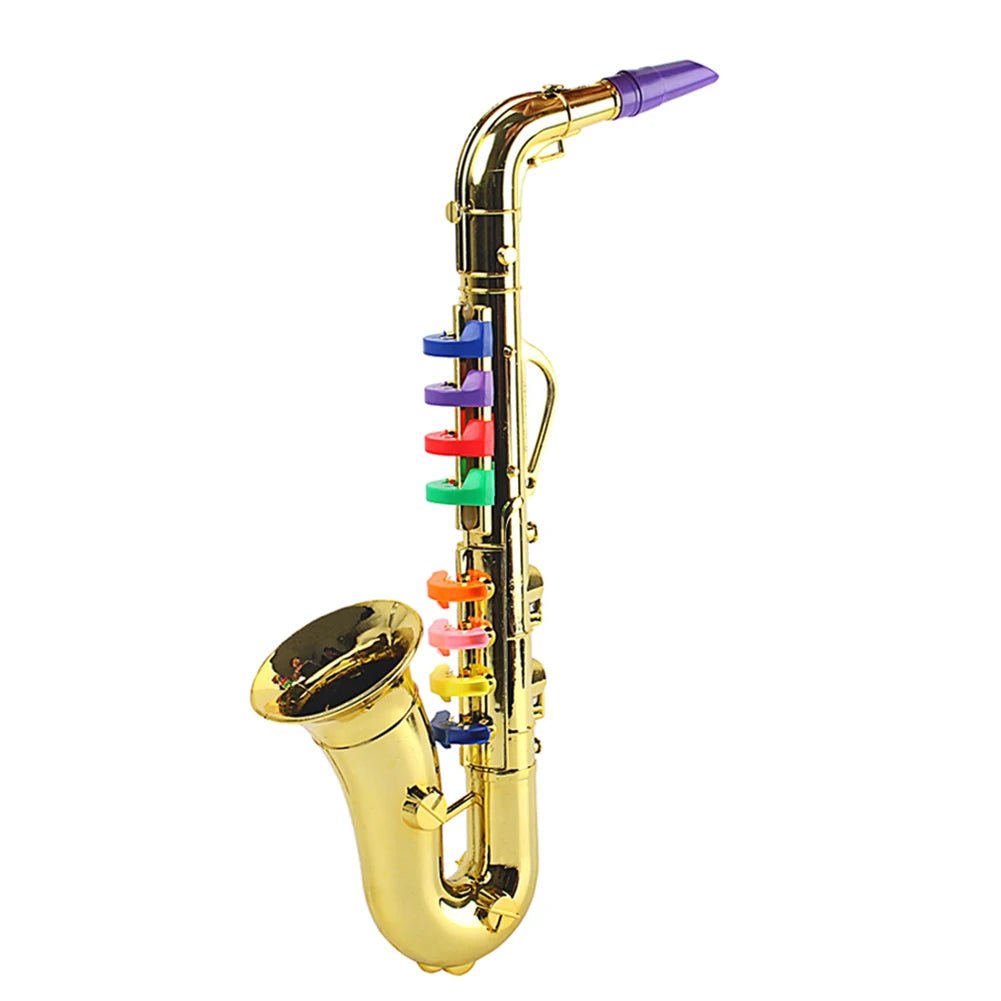 Kids' Portable Toy Saxophone - Plastic Trumpet, Musical Learning