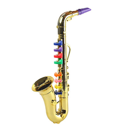 Kids' Portable Toy Saxophone - Plastic Trumpet, Musical Learning