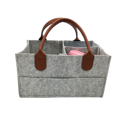 Foldable Cloth Storage Baby Large Size Diaper Caddy Changing Table Organiser Toy Storage Basket
