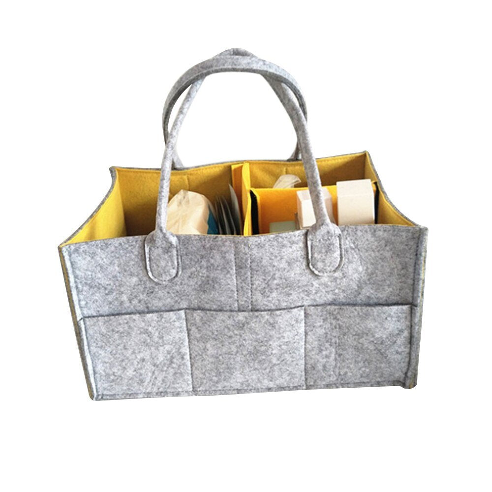Foldable Cloth Storage Baby Large Size Diaper Caddy Changing Table Organiser Toy Storage Basket