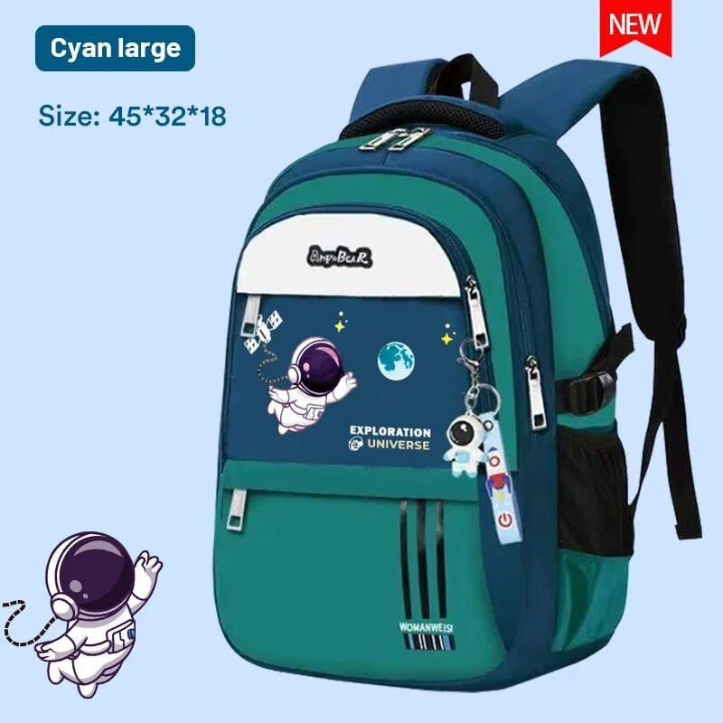 Orthopedic Kids' School Backpack: Waterproof, Boys' Primary Bag
