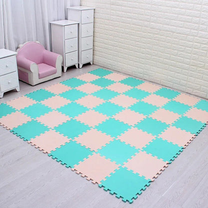 EVA Foam Baby Puzzle Play Mat - 29cm Interlocking Tiles for Kids