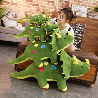 40cm Big Triceratops & Stegosaurus, Dinosaur Doll for Kids