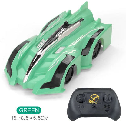 Wall-Climbing RC Car with Lights - Drift Stunt Racing Toy