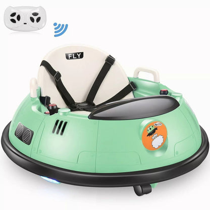 Kids Ride-On Bumper Car with 360° Spin
