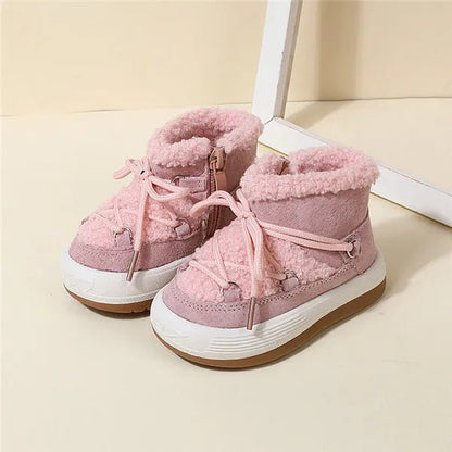 GT-CECD Autumn/Winter Baby Boots (Plush Lined, Zip)
