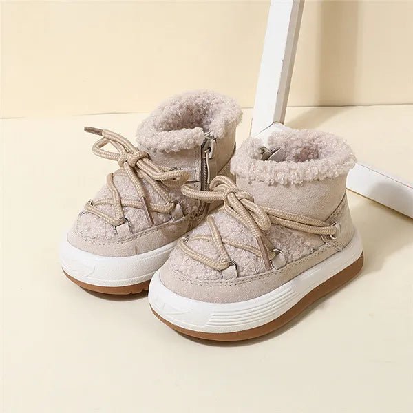 GT-CECD Autumn/Winter Baby Boots (Plush Lined, Zip)