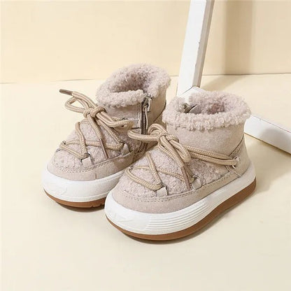 GT-CECD Autumn/Winter Baby Boots (Plush Lined, Zip)