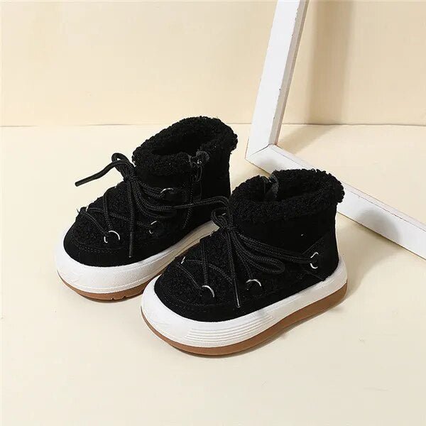 GT-CECD Autumn/Winter Baby Boots (Plush Lined, Zip)