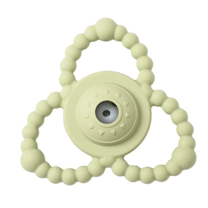 Let's Make Rudder-Shape Silicone & Wooden Teether Toy