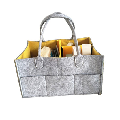 Foldable Cloth Storage Baby Large Size Diaper Caddy Changing Table Organiser Toy Storage Basket