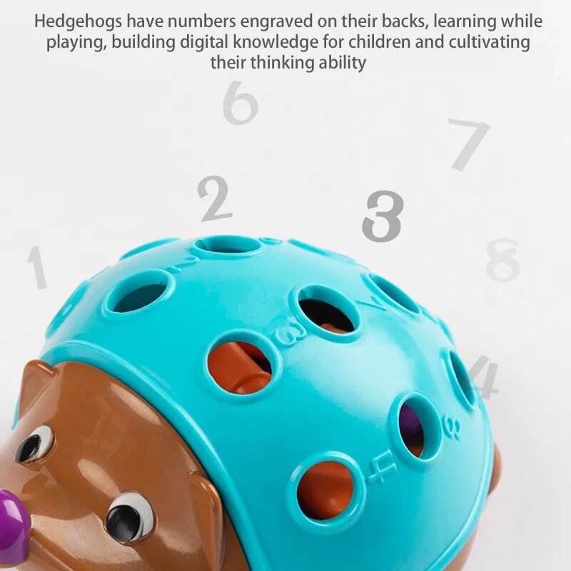 Hedgehog Fine Motor Training Toy: 1-3 Years