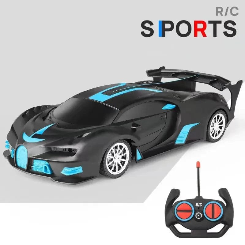 1:18 High-Speed RC Car - 15km/h with LED Light - Chargeable