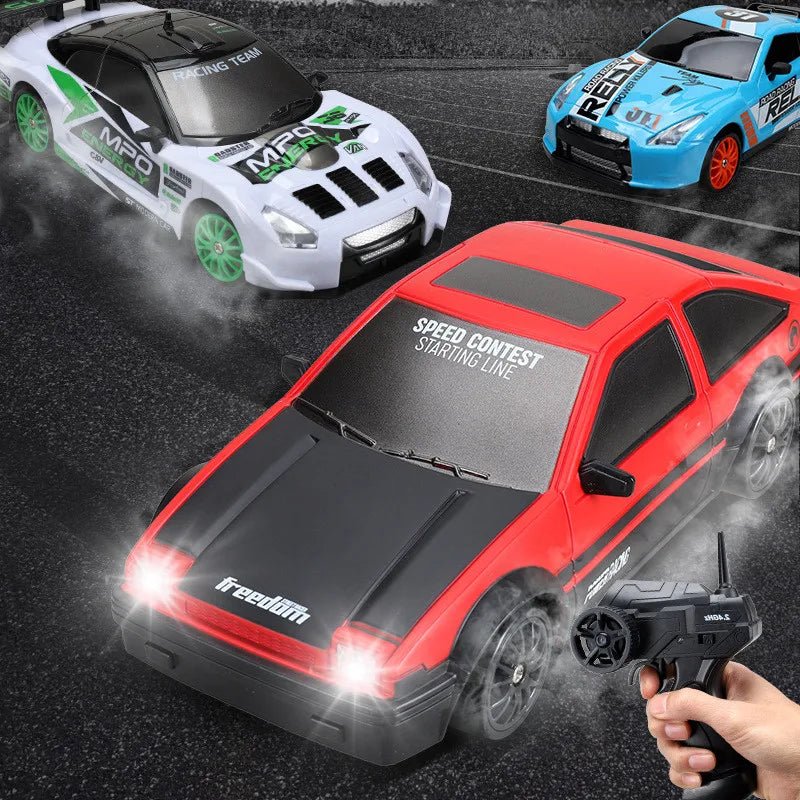2.4G High-Speed Drift RC Car - AE86/GTR Model Racing Toy