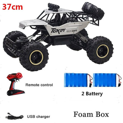 1:12 High-Speed 4WD RC Car - 37cm Off-Road Electric Vehicle