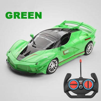 1:18 High-Speed RC Car - 15km/h with LED Light - Chargeable