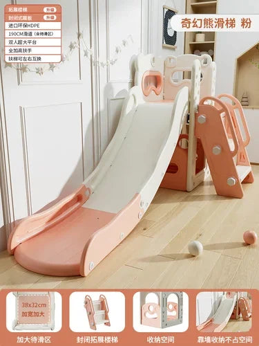 Extended Indoor Kids Slide – Safe Home Playground