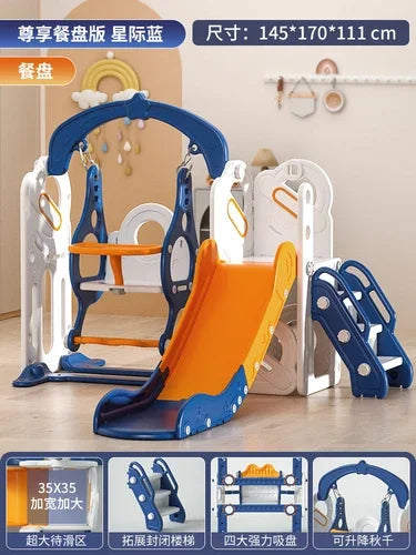 Extended Indoor Kids Slide – Safe Home Playground