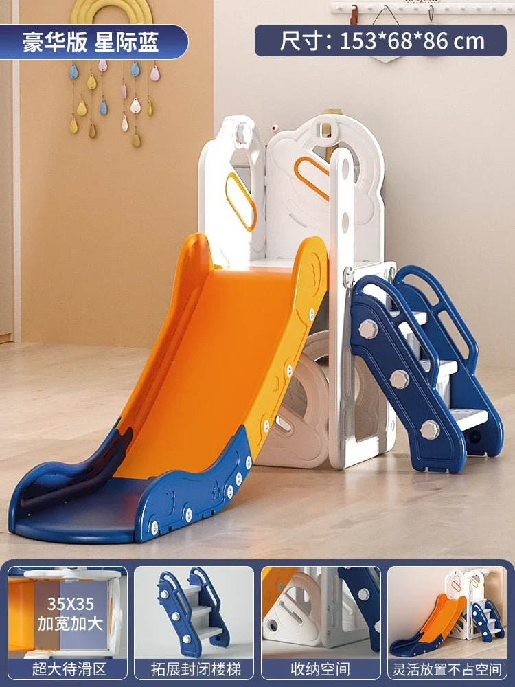 Extended Indoor Kids Slide – Safe Home Playground