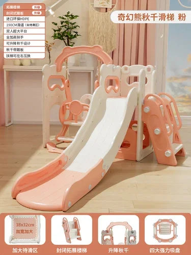 Extended Indoor Kids Slide – Safe Home Playground